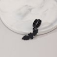 thumbnail image 4 of Halloween Stainless Steel Black Bat Ear Buckle Jewelry, 4 of 5