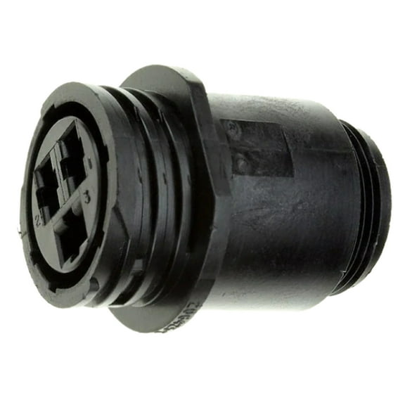 206425-2 Circular Connector 3 (Power) Position Receptacle Housing Free Hanging (In-Line) -