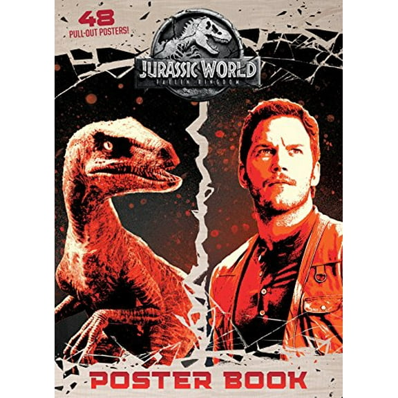 Pre-Owned Jurassic World: Fallen Kingdom Poster Book (Jurassic World: Fallen Kingdom) Paperback