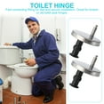 2 Pcs Fitting Toilet Seat Fix Fittings Fixing Fixings Accessories