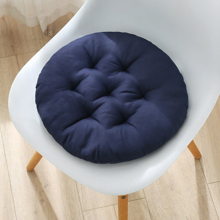 Hgallory Cloth Seat Cushion for Sofa Chair Breathable Thick Solid Color Chair Cushions Floor Throw Pillows Home Office Decor Cozy Cushion Pillow 17.7 x17.7