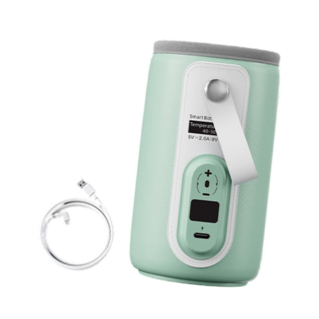 Calentador de biberones ajustable para leche de bebé, calentamiento rápido, multiusos, USB, para avión, picnic, compras