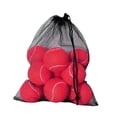 thumbnail image 2 of 12 pelotas de tenis resistentes al desgaste, 6,4 cm de diámetro, para práctica y entrenamiento. Rojo, 2 of 9