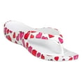 thumbnail image 1 of Women's Dawgs Flip Flops Hearts Size 5, 1 of 1