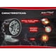thumbnail image 4 of Faro 6 Led Bicolor Redondo Moto Auto Fijo Estrobo 12v, 4 of 7