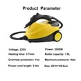 thumbnail image 2 of 2000W High Temperature High Pressure Electric Steam Cleaner, Sterilization Kill Mites Disinfector Home Kitchen Car Steam Cleaner ,Easy to Use, 2 of 7