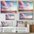 thumbnail image 4 of Designart "Serenity in the Celestial Pink Sky" Landscapes Canvas Print, 4 of 5