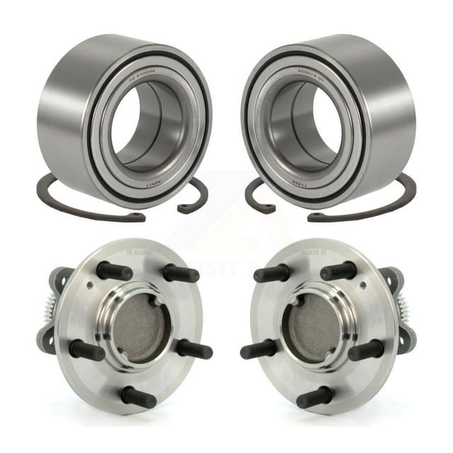 Kugel Front Rear Wheel Bearing and Hub Assembly Kit for Car Hyundai Sonata Kia Optima Magentis - Left Right Side (Driver Passenger) K70-101554