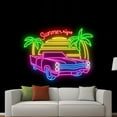 thumbnail image 2 of Handmadetneonsign Summer Neon Sign, Summer Holiday Wall Art Decor, Beach Neon Light Sign, Hotel Wall Decor, 2 of 5
