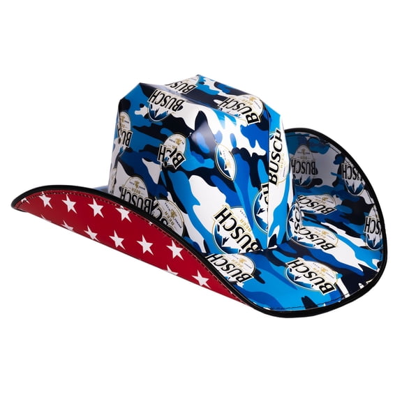 Busch Loud and Proud Cardboard Cowboy Party Hat