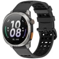 thumbnail image 1 of 22mm Smart Sports Watch Two-Color Silicone Replacement Strap, Breathable, Lightweight, Sweat & Water Resistant, Versatile for Various Occasions, 1 of 5