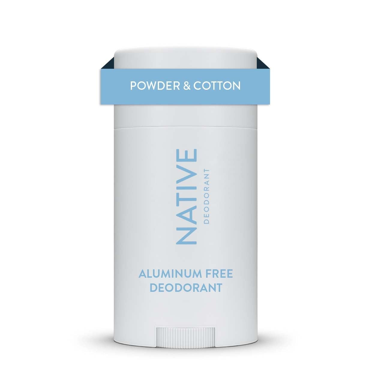 Native Natural Deodorant, Powder and Cotton, Aluminum Free, 2.65 Oz
