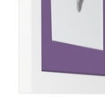 thumbnail image 5 of ArtToFrames 28x40" Matted Picture Frame with 24x36" Single Mat Photo Opening Framed in 1.25" Satin White Frame and 2" Grape Mat (FWM-3966-28x40), 5 of 8