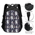thumbnail image 3 of Balery Sloths Dancing Mochila con carga USB para hombre y mujer - Mochila impermeable y antirrobo para laptop con puerto USB para viajes, trabajo, 3 of 7
