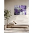 thumbnail image 5 of Purple Grey Wall Art for Living Room,Canvas Picture Wall Decor for Bathroom Bedroom,Modern Oil Painted Abstract Art Aesthetics Painting Artwork for Office Kitchen Hallway Dining Room Decor 12"x16", 5 of 7