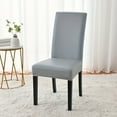 thumbnail image 2 of Lunxisen 2 Pcs Stretch Chair Slipcovers Elastic Dining Seat Covers Washable Protectors for Home Kitchen Wedding Banquet Decor, 2 of 8