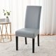 thumbnail image 3 of Fundas De Silla De Pu 1Pcs Stretch Chair Slipcovers For Dining Room Kitchen Seat Protectors Spandex Fabric Washable Full Cover Elastic Designs for Wedding Banquet Decor 45-60cm JASKFLY, 3 of 8