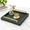 Green-17" x 12" x 2.5", variant on Blue 20" x 20" x 3" Decorative Serving Tray for Ottoman and Coffee Table