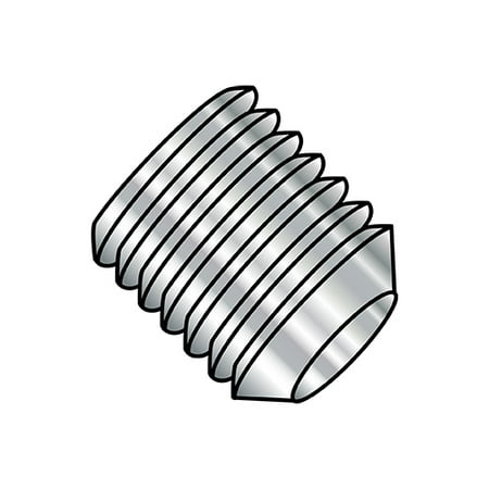 

8-36X1/2 Fine Thread Socket Set Screw Cup Plain (Pack Qty 100) BC-08F08SSC