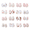 Style2, variant on 16 Pcs Baby Mittens,No More Face Scratches Newborn Mittens,Non-Restrictive Movement Baby Mittens for 0-6 Months,Style2