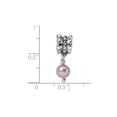 thumbnail image 3 of Freshwater Cultured Pearl Dangle Charm .925 Sterling Silver Adult Reflection Beads, 3 of 4