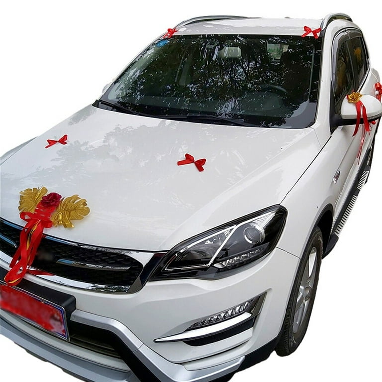 Uposao Wedding Car Decorations Car Hood Decorative Flower for
