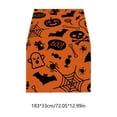 thumbnail image 3 of UALSRZL Halloween Table Runner, 72x13in Halloween Pumpkin Crow Ghost Table Runner, Dining Tables Runners for Home Table Mantel Decor, Multicolor, 3 of 6