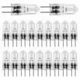 thumbnail image 2 of 12V 20W G4 Bi-Pin Halogen Bulbs, Clear Glass, 20-Pack for Appliances, Signage, and Track Lighting, 2 of 5