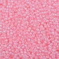 thumbnail image 2 of TOHO Round Seed Beads Japanese Seed Beads (379) Cotton Candy Pink Lined 8/0 3mm Hole: 1mm about 1110pcs/50g, 2 of 5