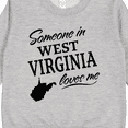 thumbnail image 3 of Inktastic Someone in West Virginia Loves Me Toddler Sweatshirt, 3 of 4