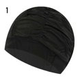 thumbnail image 2 of Bonnet de Bain Haute Élasticité Hommes Femmes Taille Unique, 2 of 5