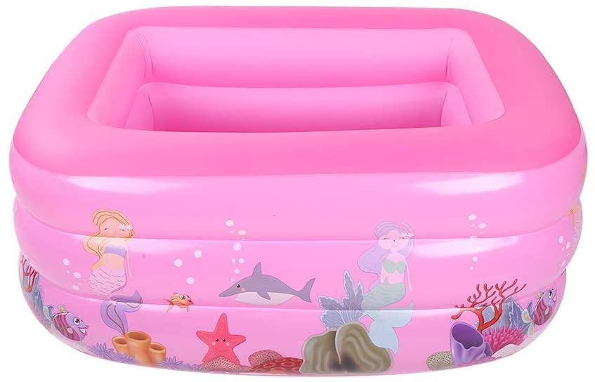 HISRFOCSP Inflatable Swimming Pools, Kiddie Pools, Family Lounge Pools
