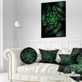 thumbnail image 3 of Designart 12" x 20" Green Polyester Throw Pillow, 3 of 5