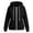 Black, variant on Women’s Zip‑Up Hooded Drawstring Sweatshirt , Fall Winter Long Sleeve Hoodie with Pockets, Women's ,Size L-5XL