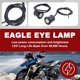 thumbnail image 4 of 2pcs LED Eagle Eye Backup Light White Light 9W black, 4 of 5