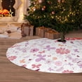 thumbnail image 6 of Lsque Retro Floral Print Christmas Tree Skirt, Tree Skirt with Ties or Velcro, Perfect for Holiday Decorations, Halloween, and New Year-36", 6 of 7