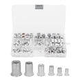 thumbnail image 1 of 165pcs/box Aluminum Rivet Nuts Accessories Set M3/4/5/6/8/10, 1 of 2