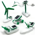 thumbnail image 2 of Diy Education Learning Power Solar Robot Kit 6 In 1 DIY Education Learning Power Solar Robot Kit Children Toys Gift Self Assembled Solar Science Kit, 2 of 6