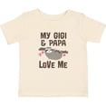 thumbnail image 3 of Inktastic My Gigi and Papa Love Me Girls Baby T-Shirt, 3 of 5