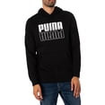 thumbnail image 2 of Puma Power Logo Pullover Hoodie, Black, 2 of 6