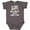 Charcoal Grey, variant on Inktastic My Dad is a Dispatcher Emergency Services Boys or Girls Baby Bodysuit