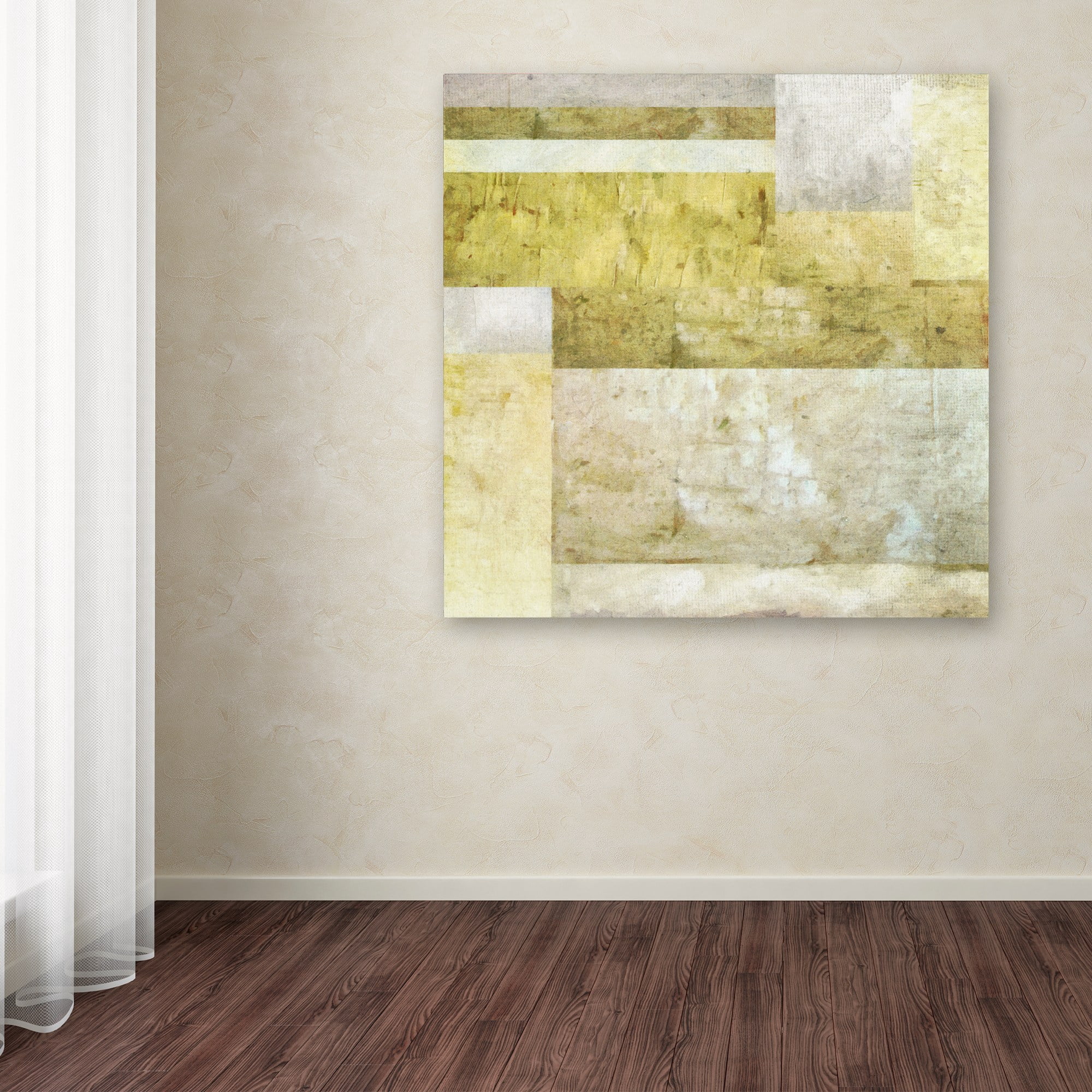 Trademark Fine Art "Neutral Study 2.0" Canvas Art by Michelle Calkins