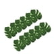 thumbnail image 1 of Inteprter 12 Uds. De hojas artificiales impermeables y resistentes al desgaste, hojas de palma realistas reutilizables, hojas decorativas Artesanía S Inteprter HA026162-01, 1 of 4