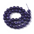thumbnail image 2 of 3strands Natural Charoite Beads Strands Dyed Round 10mm Hole: 1mm about 41pcs/strand 15.55 inch(39.5cm), 2 of 2