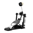 thumbnail image 2 of Pedal de Bombo, Pedal Simple, Pie de Práctica Fuerte Y Estable con Doble Cadena Y Mazo para Bateristas, Grabaciones de Práctica, 2 of 9
