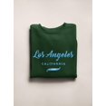 thumbnail image 3 of Los Angeles 1998 Banner. Sweatshirt Men - Men Sweatshirt, Forest Green, 2XL, 3 of 4