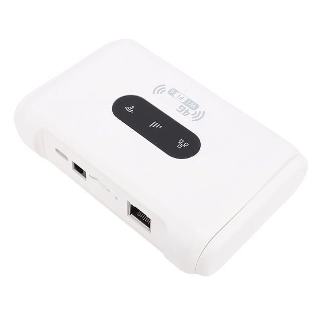Enrutador Módem WiFi Inalámbrico 4G LTE, Compatible Con 32 Dispositivos Enrutador WiFi 4G LTE Desbloqueado Versión Europea Con Ranura Para Tarjeta SIM Para Teléfono