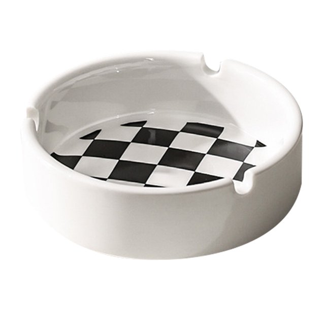 Cenicero de mesa, Cenicero de cigarrillos para uso interior o exterior, Cenicero para fumar de escritorio