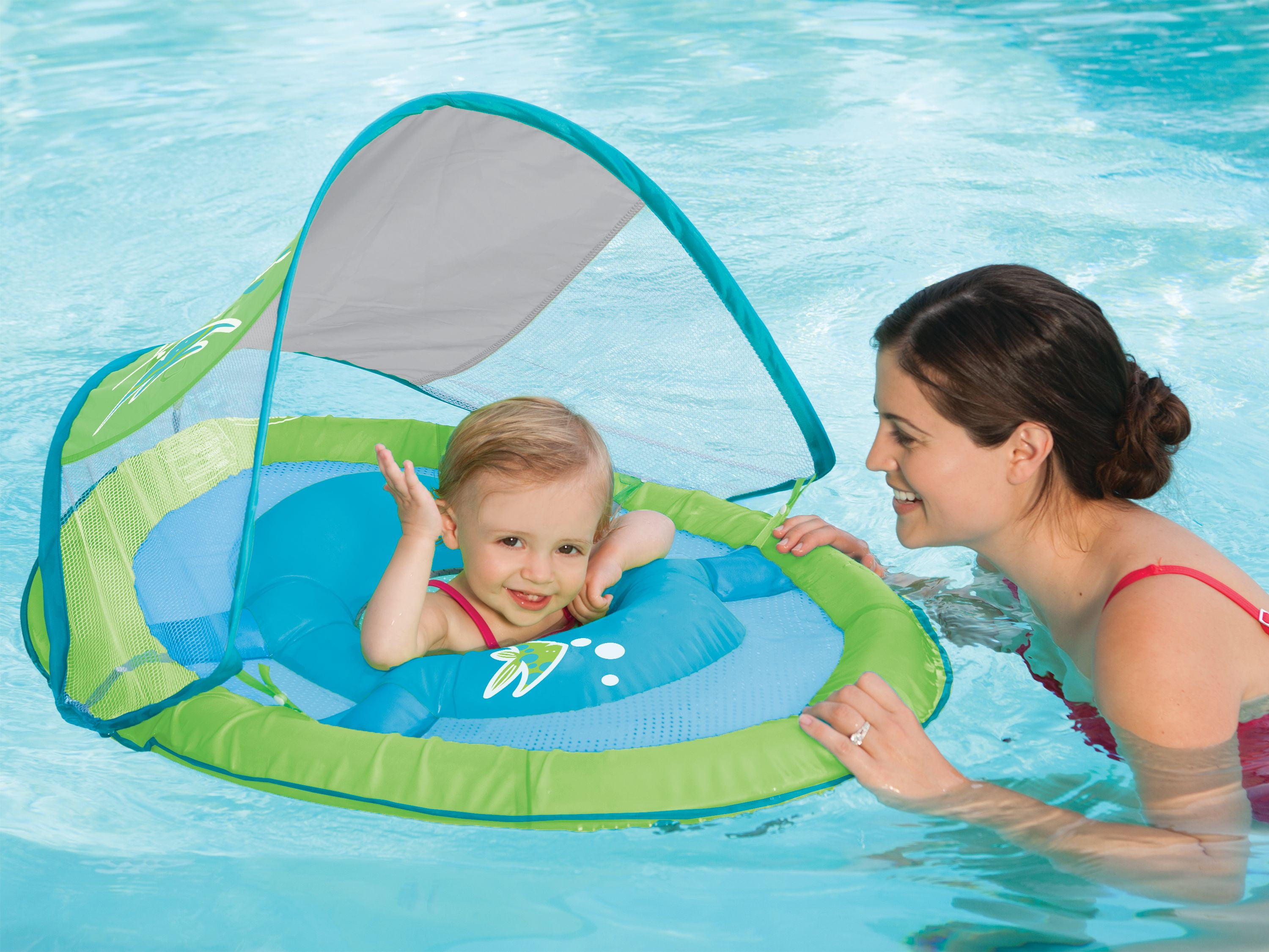 walmart baby float with canopy