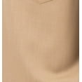 thumbnail image 2 of Montique Tan Solid Color 2 Piece Men's Walking Suit Long Sleeve Shirt 1641, 2 of 2